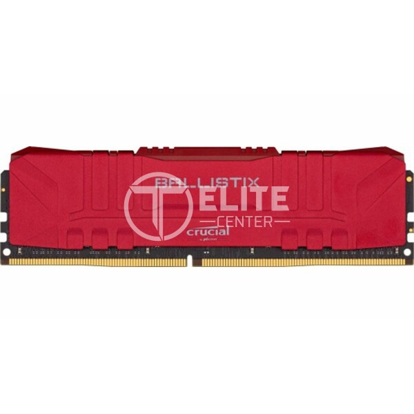 Memoria Ram DDR4 8GB 2666MHz Crucial Ballistix RED, 1.35V - en Elite Center