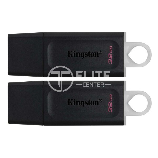Kingston DataTraveler Exodia - Unidad flash USB - 32 GB - USB 3.2 Gen 1 (paquete de 2) - en Elite Center