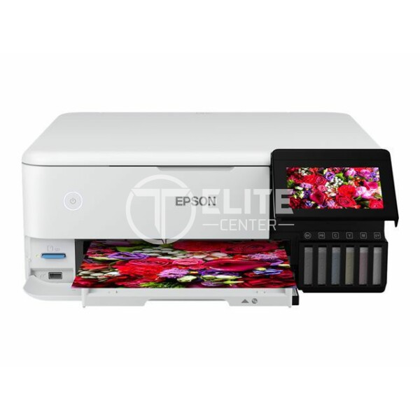 Epson EcoTank L8160 - Impresora multifunción - color - chorro de tinta - 329 x 2000 mm (material) - hasta 16 ppm (impresión) - 100 hojas - USB 2.0, LAN, Wi-Fi(n) - - en Elite Center
