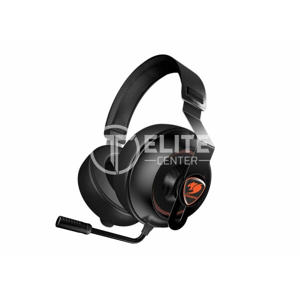 Audífono Gamer Cougar Phontum Essential, Stereo Headset, Black/Orange - en Elite Center