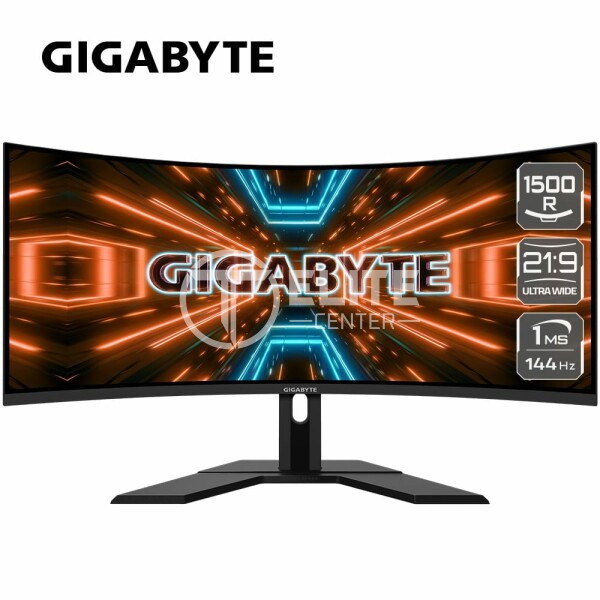 Monitor Curvo Gigabyte G34WQC LCD 34", Quad HD, Ultra Wide, Widescreen, Adaptive-Sync, 144Hz, HDMI, Altavoz Integrado (2 x 2W), Negro - - en Elite Center