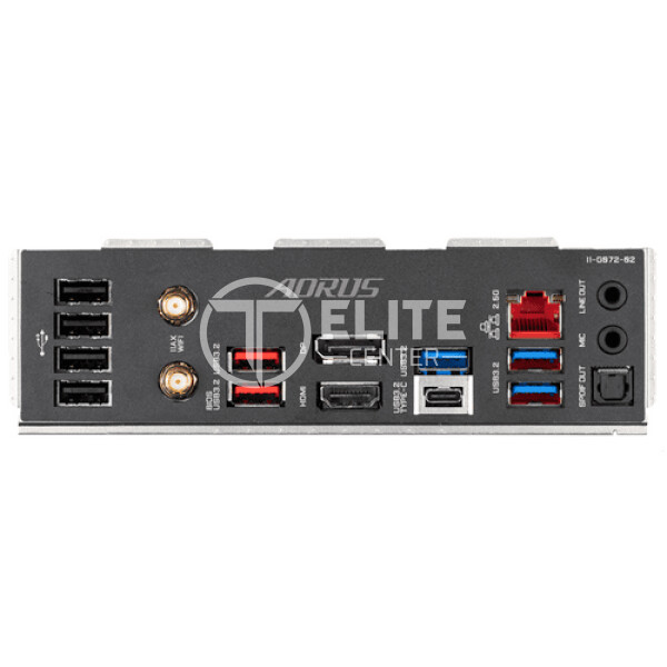 Gigabyte Z690 AORUS ELITE AX - 1.0 - placa base - ATX - Socket LGA1700 - Z690 Chipset - USB-C Gen2, USB 3.2 Gen 1, USB 3.2 Gen 2, USB-C Gen 2x2 - 2.5 Gigabit LAN, Wi-Fi, Bluetooth - Tarjeta gráfica (CPU necesaria) - HD Audio (8-canales) - - en Elite Center