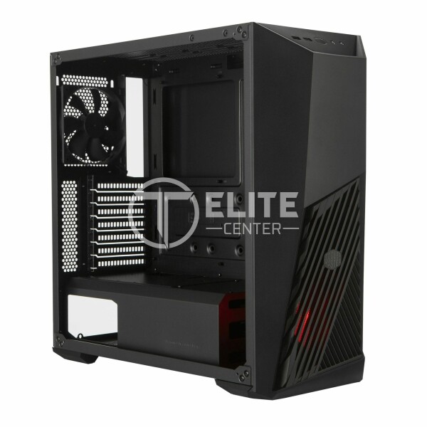 Gabinete Gamer CoolerMaster K501L RGB, Vidrio Templado, EATX, ATX, Micro-ATX, Mini-ITX, Color negro - en Elite Center