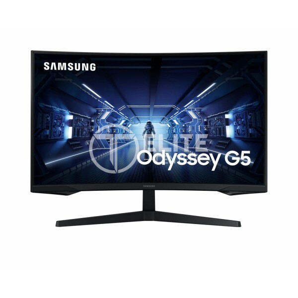 Monitor Gamer Curvo Samsung Odyssey G5 32'', 144Hz, WQHD (2560x1440), 1ms, Freesync, HDMI - en Elite Center