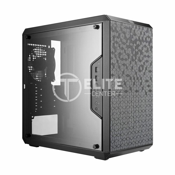 Gabinete Gamer Cooler Master Q300L Ventana, Midi-Tower, Micro-ATX, Mini-ITX, USB 3.0, Negro - - en Elite Center