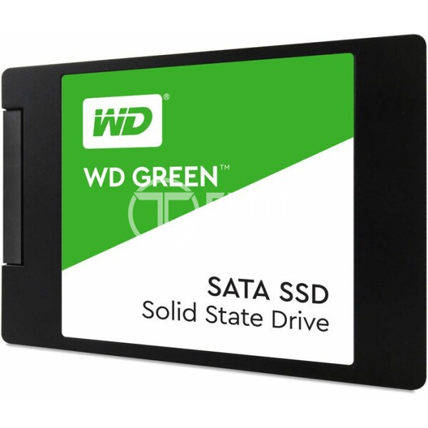 Unidad SSD 480GB Western Digital Green, 2.5", Lectura 545 MB/s, SATA 6.0Gb/s - - en Elite Center