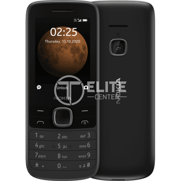 Nokia 225 - Cellular phone - 4G - Black - TA-1282 SS INTCHI- - - en Elite Center