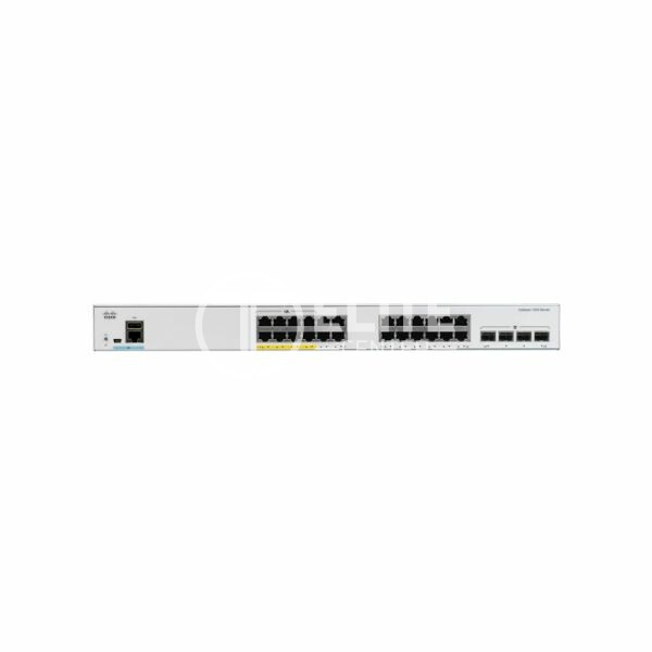 Cisco Catalyst 1000-24FP-4G-L - Conmutador - Gestionado - 24 x 10/100/1000 (PoE+) + 4 x Gigabit SFP (enlace ascendente) - montaje en rack - PoE+ (370 W) - - en Elite Center