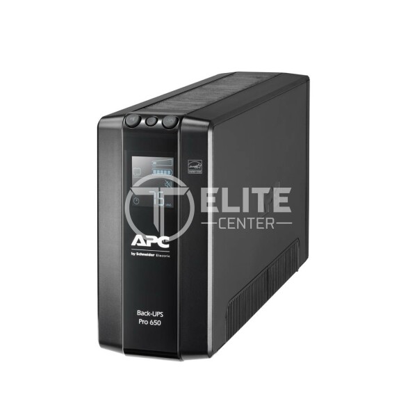 APC Back-UPS Pro BR650MI - UPS - CA 230 V - 390 vatios - 650 VA - USB - conectores de salida: 6 - negro - - en Elite Center