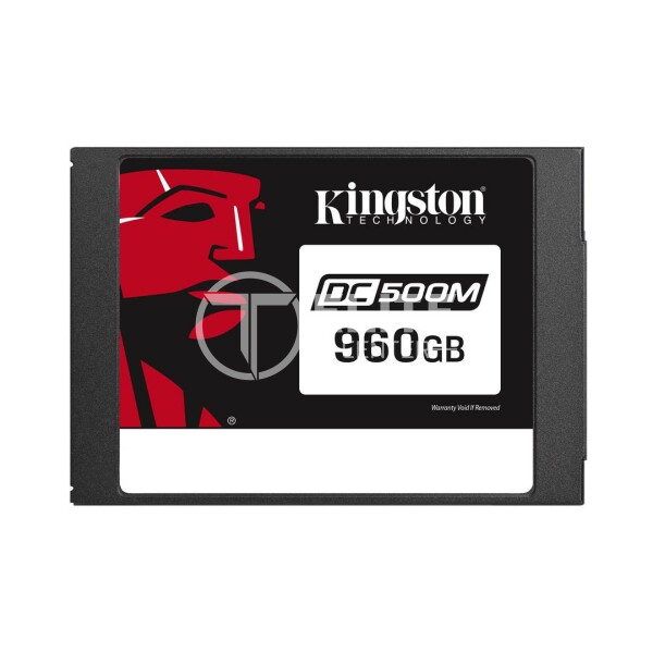 Kingston Data Center DC500M - SSD - cifrado - 960 GB - interno - 2.5" - SATA 6Gb/s - AES de 256 bits - Self-Encrypting Drive (SED) - en Elite Center