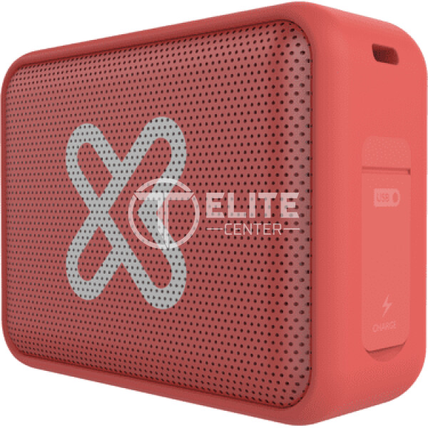 Klip Xtreme Port TWS KBS-025 - Speaker - Coral orange - 20hr Waterproof IPX7 - - en Elite Center