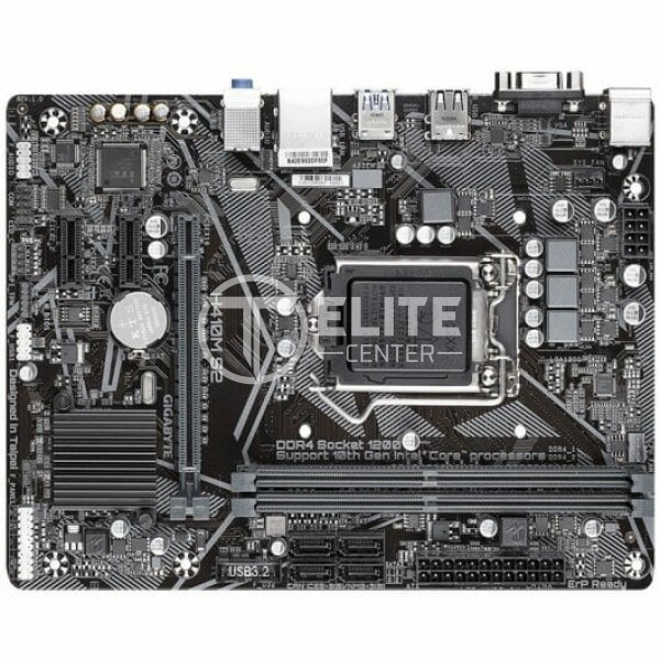 Placa Madre Gigabyte UltraDurable H410M-S2 (LGA1200, DDR4, USB 3.2 GEN 1) - - en Elite Center