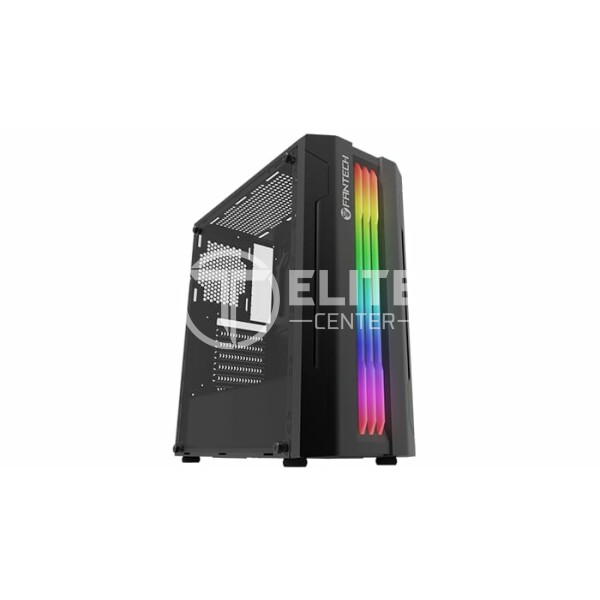 Gabinete Gamer Fantech Strike CG72 RGB Black, Vidrio Templado, ATX, Mini-ITX, Micro-ATX - en Elite Center