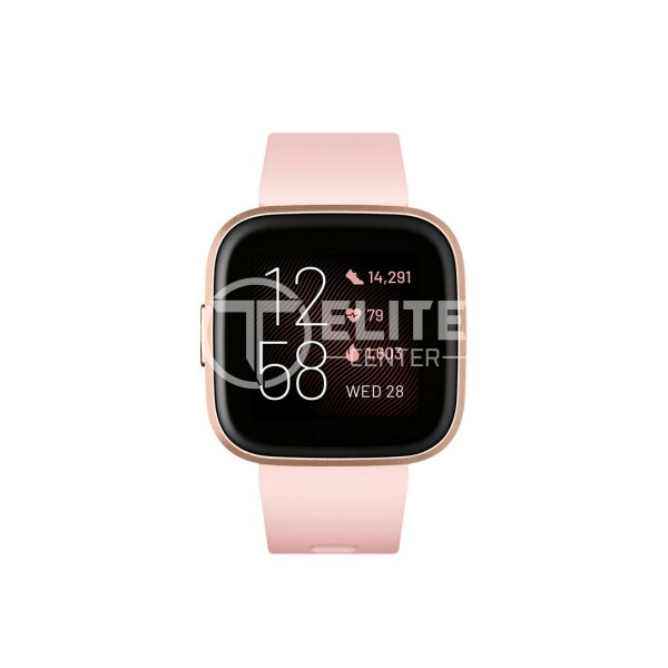 Fitbit Versa 2 - Rosa cobrizo - reloj inteligente con banda - silicona - pétalo - Bluetooth - 40 g - - en Elite Center