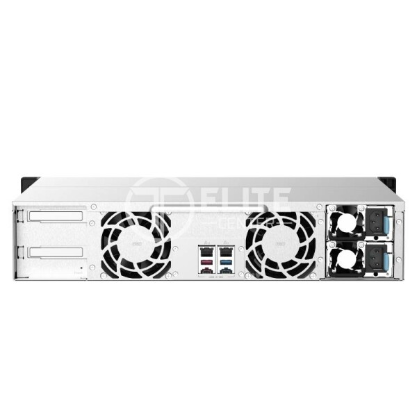 QNAP TS-873AU-RP - Servidor NAS - 8 compartimentos - montaje en bastidor - SATA 6Gb/s - RAID 0, 1, 5, 6, 10, 50, JBOD, 60 - RAM 4 GB - Gigabit Ethernet / 2.5 Gigabit Ethernet - iSCSI soporta - 2U - - en Elite Center