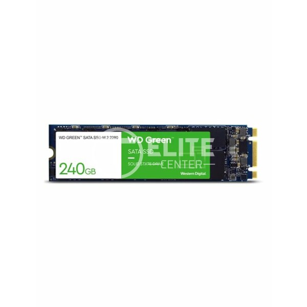 WD Green WDS240G3G0B - SSD - 240 GB - interno - M.2 2280 - SATA 6Gb/s - - en Elite Center
