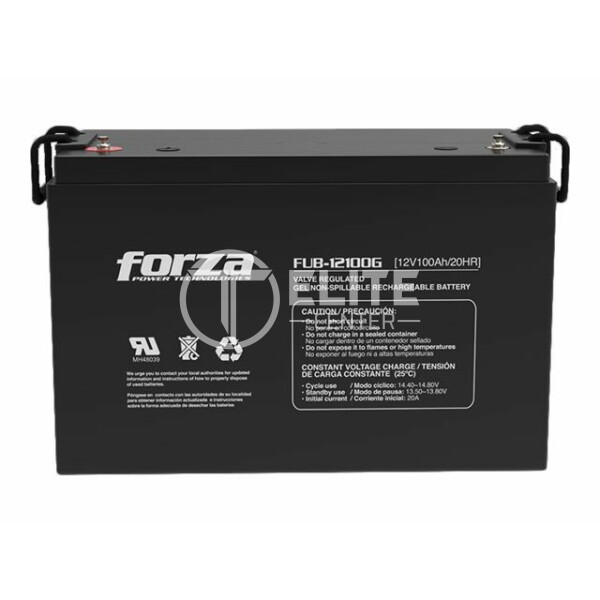 Forza FUB-12100G - Batería de UPS - gel - 100 Ah - negro - - en Elite Center