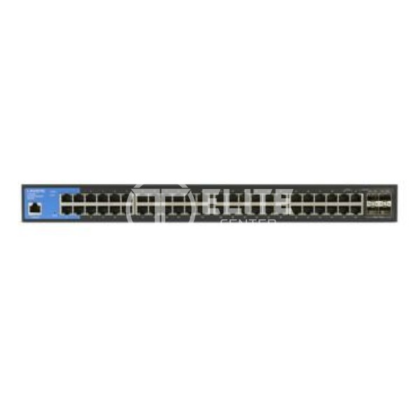 Linksys Business LGS352C - Conmutador - inteligente - 48 x 10/100/1000 + 4 x 10 Gigabit SFP+ - montaje en rack - Conforme a la TAA - - en Elite Center