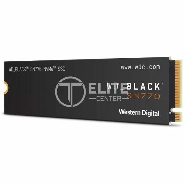 WD_BLACK SN770 WDS100T3X0E - SSD - 1 TB - interno - M.2 2280 - PCIe 4.0 x4 (NVMe) - - en Elite Center
