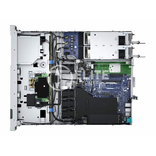 Dell EMC PowerEdge R350 - Servidor - se puede montar en bastidor - 1U - 1 vía - 1 x Xeon E-2336 / 2.9 GHz - RAM 16 GB - SAS - hot-swap 2.5" bahía(s) - SSD 480 GB - Matrox G200 - GigE - sin SO - monitor: ninguno - negro - con 3 años de Basic Hardware Warranty Repair, 5X10 HW-Only, 5x10 NBD On-site - - en Elite Center