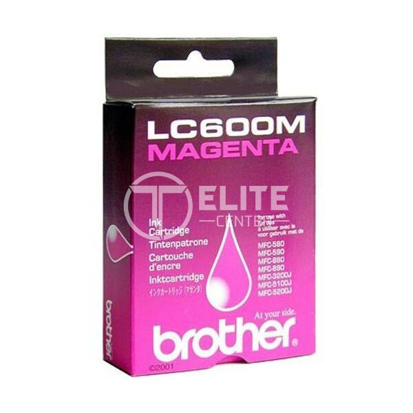 Brother LC60M - Magenta - original - cartucho de tinta - para Brother DCP-J125, MFC-J410, MFC-J410W - - en Elite Center