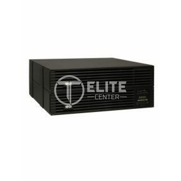 Tripp Lite UPS Smart Online 6000VA 5400W Rackmount 6kVA 200-240V USB DB9 Manual Bypass Hot Swap 4URM - UPS (montaje en bastidor) - CA 200/208/220/230/240 V - 5.4 kW - 6000 VA - RS-232, USB - conectores de salida: 4 - 4U - 19" - - en Elite Center