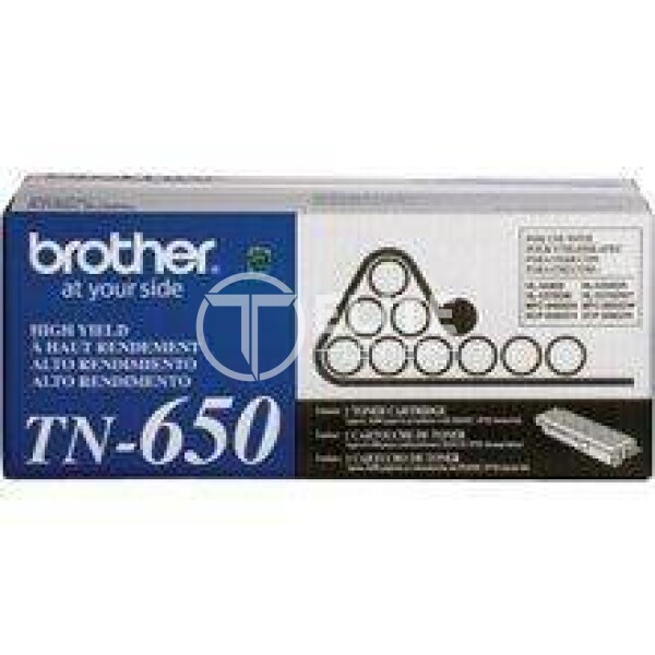 Brother TN-650 - Alto rendimiento - negro - original - cartucho de tóner - para Brother DCP-8080, DCP-8085, HL-5340, HL-5350, HL-5370, MFC-8480, MFC-8680, MFC-8890 - - en Elite Center