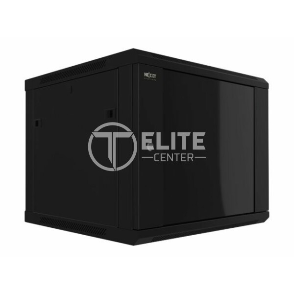 Nexxt Solutions - Rack armario - instalable en pared - RAL 9005, negro barniz - 6U - 19" - - en Elite Center
