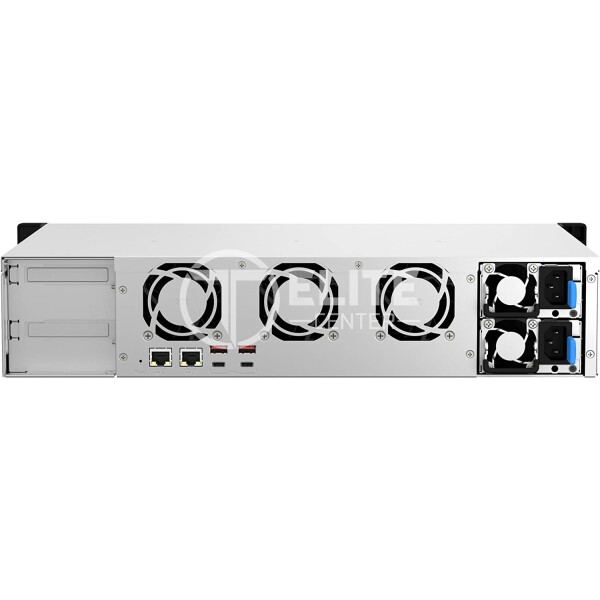 QNAP TS-873AeU-RP - Servidor NAS - 8 compartimentos - montaje en bastidor - SATA 6Gb/s - RAID 0, 1, 5, 6, 10, 50, JBOD, 60 - RAM 4 GB - 2.5 Gigabit Ethernet - iSCSI soporta - 2U - - en Elite Center