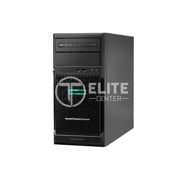 HPE ProLiant ML30 Gen10 Plus - Servidor - torre - 4U - 1 vía - 1 x Xeon E-2314 / 2.8 GHz - RAM 16 GB - SATA - de intercambio no en caliente 3.5" bahía(s) - HDD 1 TB - GigE - monitor: ninguno - - en Elite Center