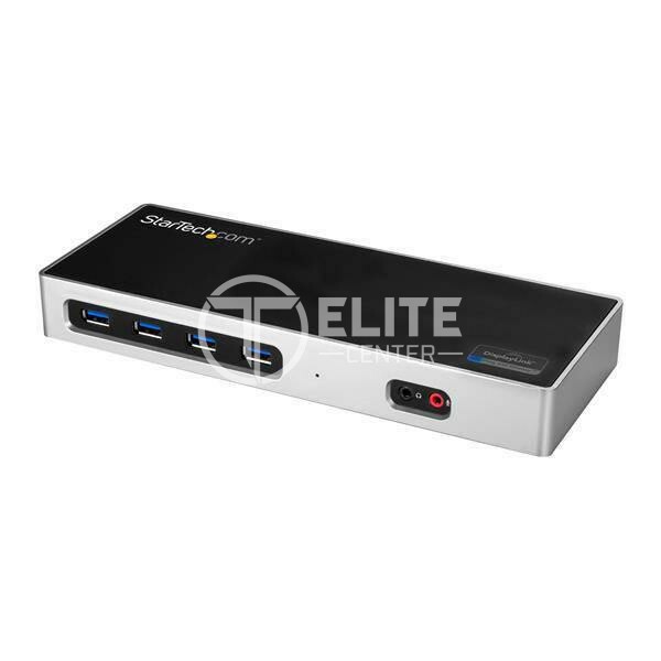 StarTech.com Docking Station USB Tipo C para Portátiles de 2 Puertos DisplayPort o HDMI - Replicador de Puertos USBC DisplayLink 4K - Estación de conexión - USB-C / Thunderbolt 3 - 2 x HDMI - GigE - para P/N: ARMBARDUO, ARMBARDUOV, ARMDUAL30, ARMDUALV, ARMSLIMDUO, DK30ADD, SVA20N2NEUA, TB33A1C - - en Elite Center