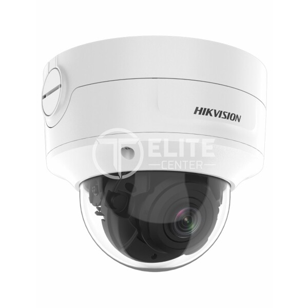 Hikvision Pro Series with AcuSense DS-2CD2766G2-IZS - Cámara de vigilancia de red - cúpula - resistente al polvo / resistente al agua / antivandalismo - color (Día y noche) - 6 MP - 3200 x 1800 - f14 montaje - motorizado - audio - LAN 10/100 - MJPEG, H.264, H.265, H.265+, H.264+ - CC 12 V/PoE Clase 3 - - en Elite Center