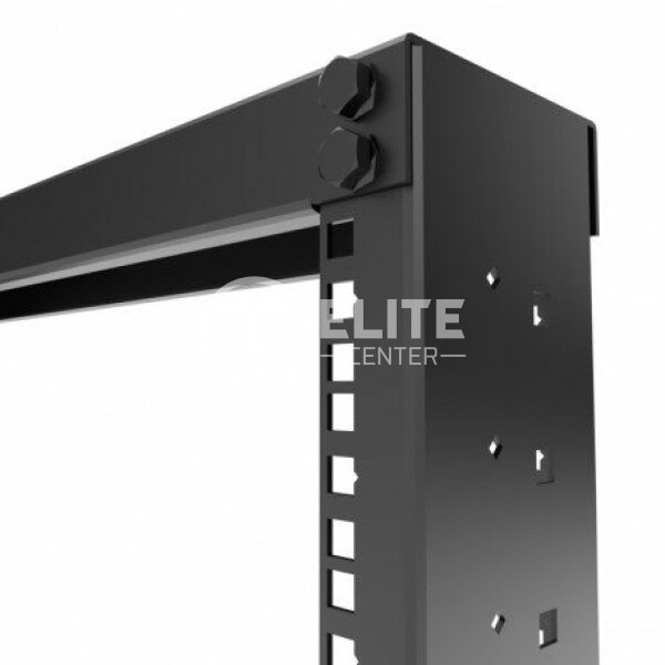 Nexxt Solutions - Rack marco abierto - 2 postes - instalable en el suelo - RAL 9005, negro barniz - 45U - 19" - - en Elite Center