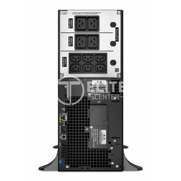 APC Smart-UPS SRT 6000VA - UPS - CA 230 V - 6000 vatios - 6000 VA - Ethernet 10/100, USB - conectores de salida: 13 - negro - para P/N: SRT1500RMXLI-NC, SRT1500XLI - - en Elite Center