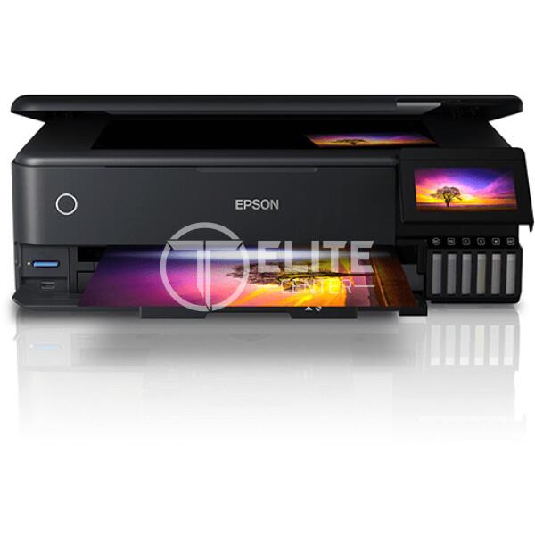 Epson EcoTank L8180 - Impresora multifunción - color - chorro de tinta - A3 (material) - hasta 16 ppm (impresión) - 100 hojas - USB 2.0, LAN, Wi-Fi(n) - - en Elite Center