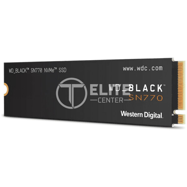 WD_BLACK SN770 WDS500G3X0E - SSD - 500 GB - interno - M.2 2280 - PCIe 4.0 x4 (NVMe) - - en Elite Center