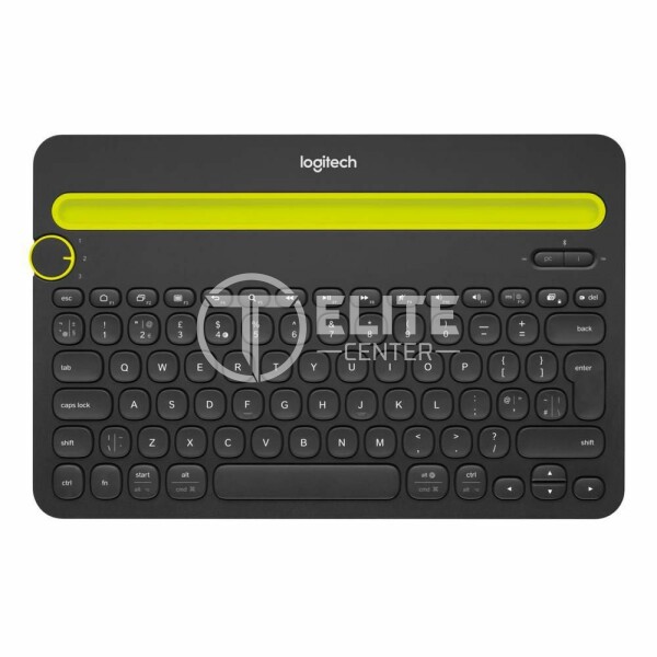 Logitech Multi-Device K480 - Teclado - Inalámbrico - Español - Bluetooth - Ergonomic Design - Negro - - en Elite Center