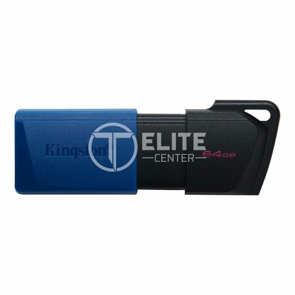 Kingston - USB flash drive - 64 GB - USB 3.0 - Black Black - - en Elite Center