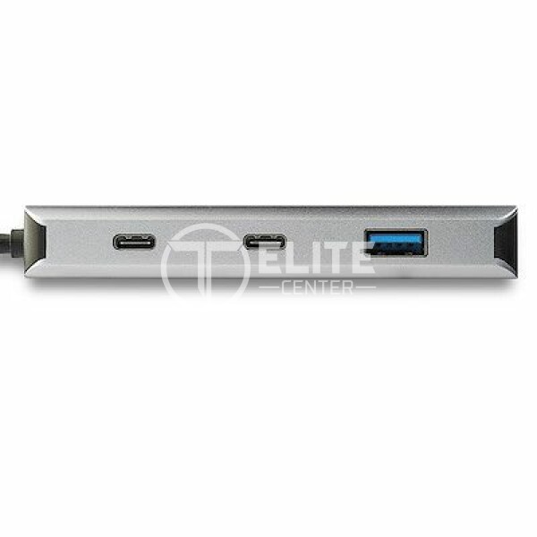 StarTech.com Adaptador Hub USB-C de 4 Puertos 2x USB-A & 2x USBB-C - Cable Anfitrión Integrado con 25cm de Extensión - 10Gbps (HB31C2A2CB) - Hub - 2 x USB-C + 2 x USB 3.1 Gen 2 - sobremesa - para P/N: PEXUSB321C - - en Elite Center