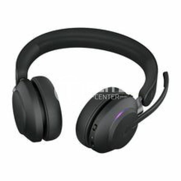 Jabra Evolve2 65 MS Stereo - Auricular - en oreja - Bluetooth - inalámbrico - USB-A - aislamiento de ruido - negro - Certificado para Equipos de Microsoft - - en Elite Center