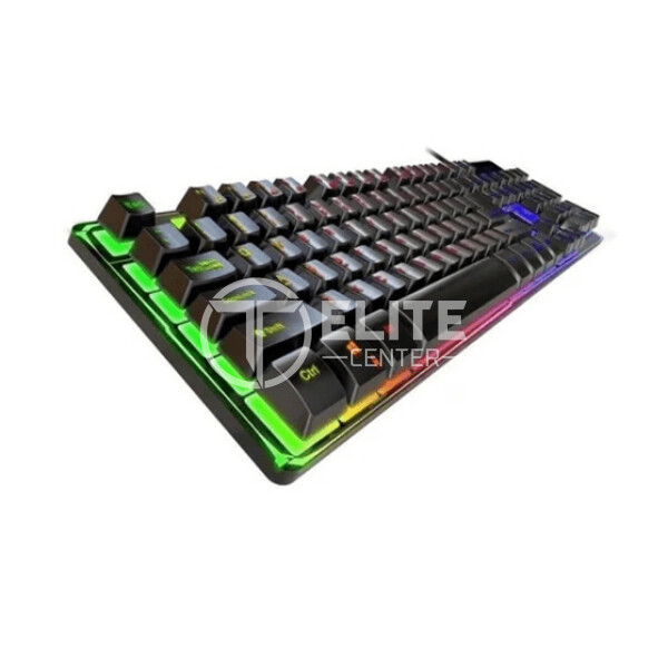Genius - Keyboard - Wired - Ergonomic Design - All black - - en Elite Center