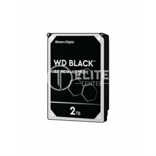 WD Black Performance Hard Drive WD2003FZEX - Disco duro - 2 TB - interno - 3.5" - SATA 6Gb/s - 7200 rpm - búfer: 64 MB - - en Elite Center