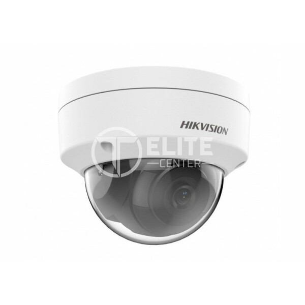Hikvision 4.0 MP IR Network Dome Camera DS-2CD1143G0-I - Cámara de vigilancia de red - cúpula - resistente al polvo / resistente al agua / antivandalismo - color (Día y noche) - 4 MP - 2560 x 1440 - montaje M12 - focal fijado - LAN 10/100 - MJPEG, H.264, H.265, H.265+, H.264+ - CC 12 V/PoE Clase 3 - - en Elite Center