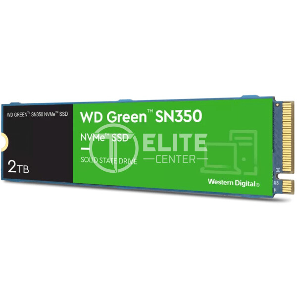 WD Green SN350 NVMe SSD WDS200T3G0C - SSD - 2 TB - interno - M.2 2280 - PCIe 3.0 x4 (NVMe) - - en Elite Center