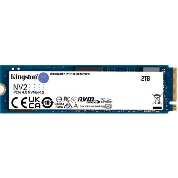 Kingston - 2000 GB - M.2 2280 - Solid state drive - Up to 2100 MB/s - - en Elite Center
