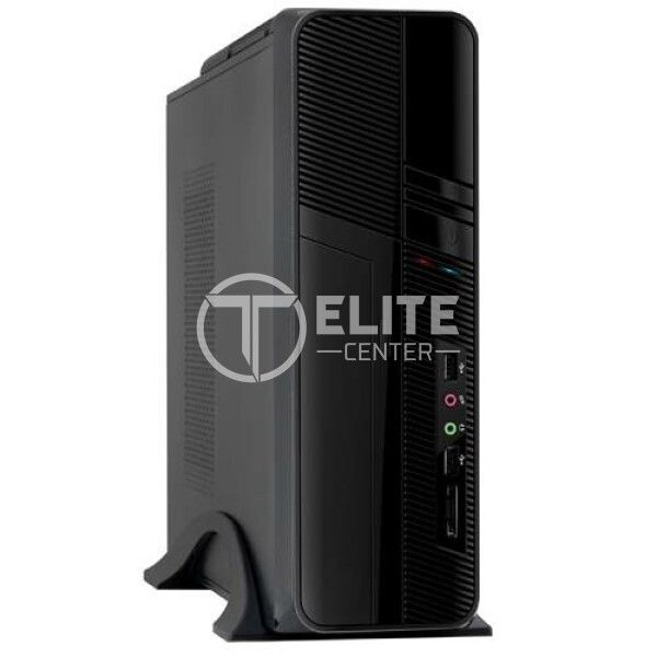 CLIO - Micro tower - ATX - All black - 2 USB - - en Elite Center