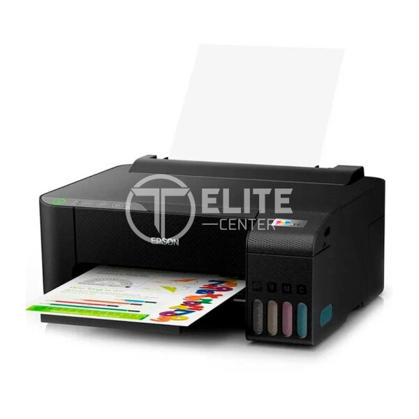 Epson EcoTank L1250 - Workgroup printer - 215.9 x 355.6 mm - hasta 10 ppm (mono) - hasta 5 ppm (color) - capacidad: 100 sheets - USB 2.0 / Wi-Fi - - en Elite Center