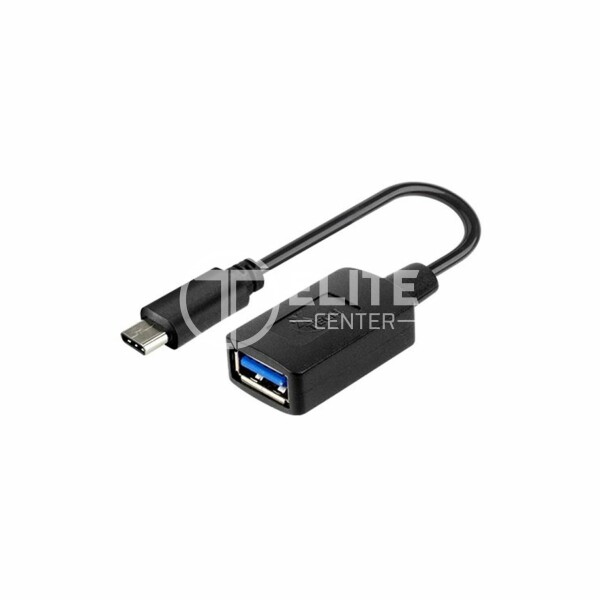 Xtech XTC-515 - Adaptador USB - USB-C (M) reversible a USB Tipo A (H) - USB 3.0 - 11.9 cm - negro - - en Elite Center