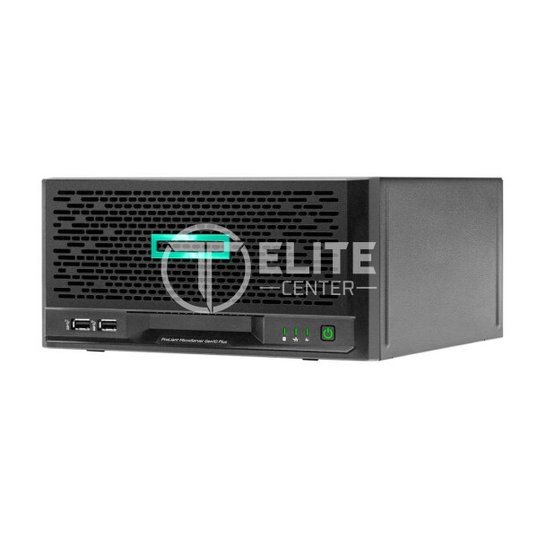HPE ProLiant MicroServer Gen10 Plus Performance - Servidor - microtorre ultra - 1 vía - 1 x Xeon E-2224 / 3.4 GHz - RAM 16 GB - SATA - de intercambio no en caliente 3.5" bahía(s) - HDD 1 TB - sin gráficos - GigE - sin SO - monitor: ninguno - - en Elite Center