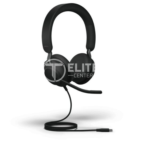 Jabra Evolve2 40 UC Stereo - Auricular - en oreja - cableado - USB-A - aislamiento de ruido - - en Elite Center